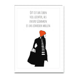 Poster - Oft ist das Leben viel leichter Poster kaufen | Ulrike Wathling