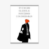 Poster - Oft ist das Leben viel leichter Poster kaufen | Ulrike Wathling