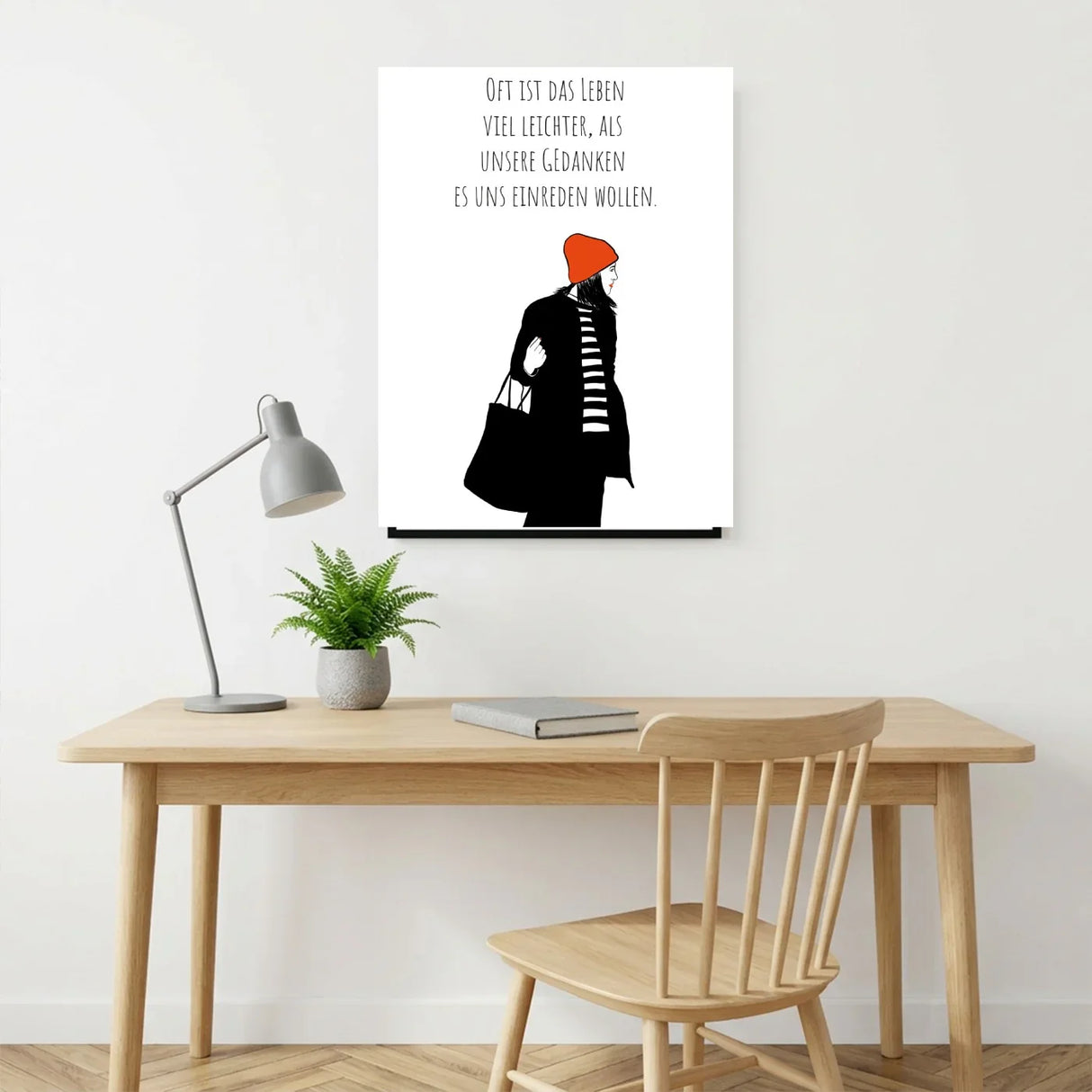 Poster - Oft ist das Leben viel leichter Poster kaufen | Ulrike Wathling