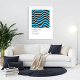 Happiess comes in waves - Poster