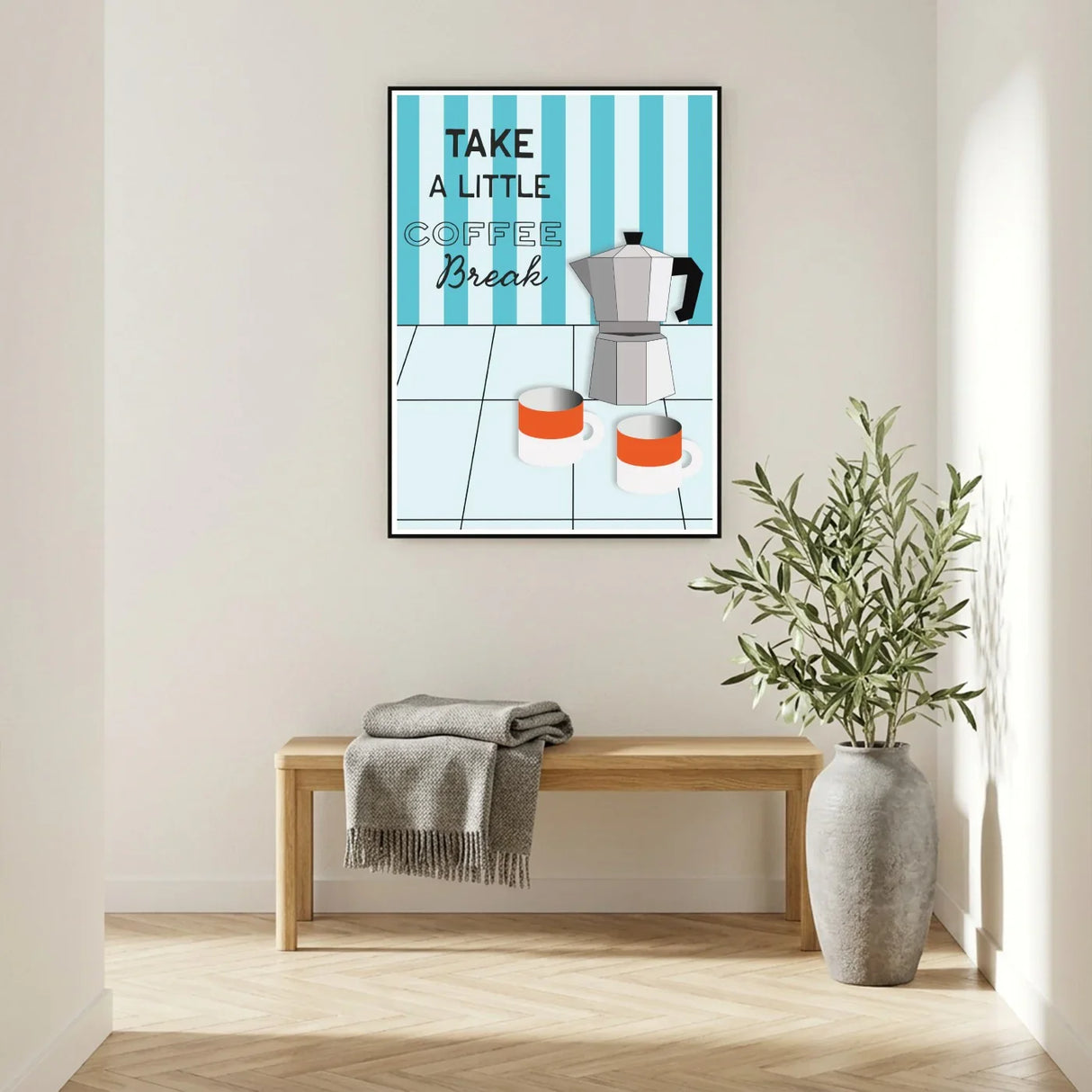 Take a little coffee break - Poster