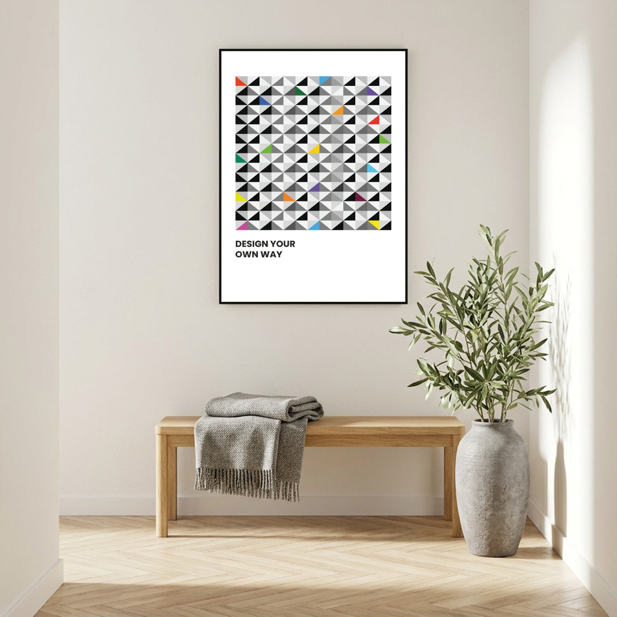 Design your own way - Poster