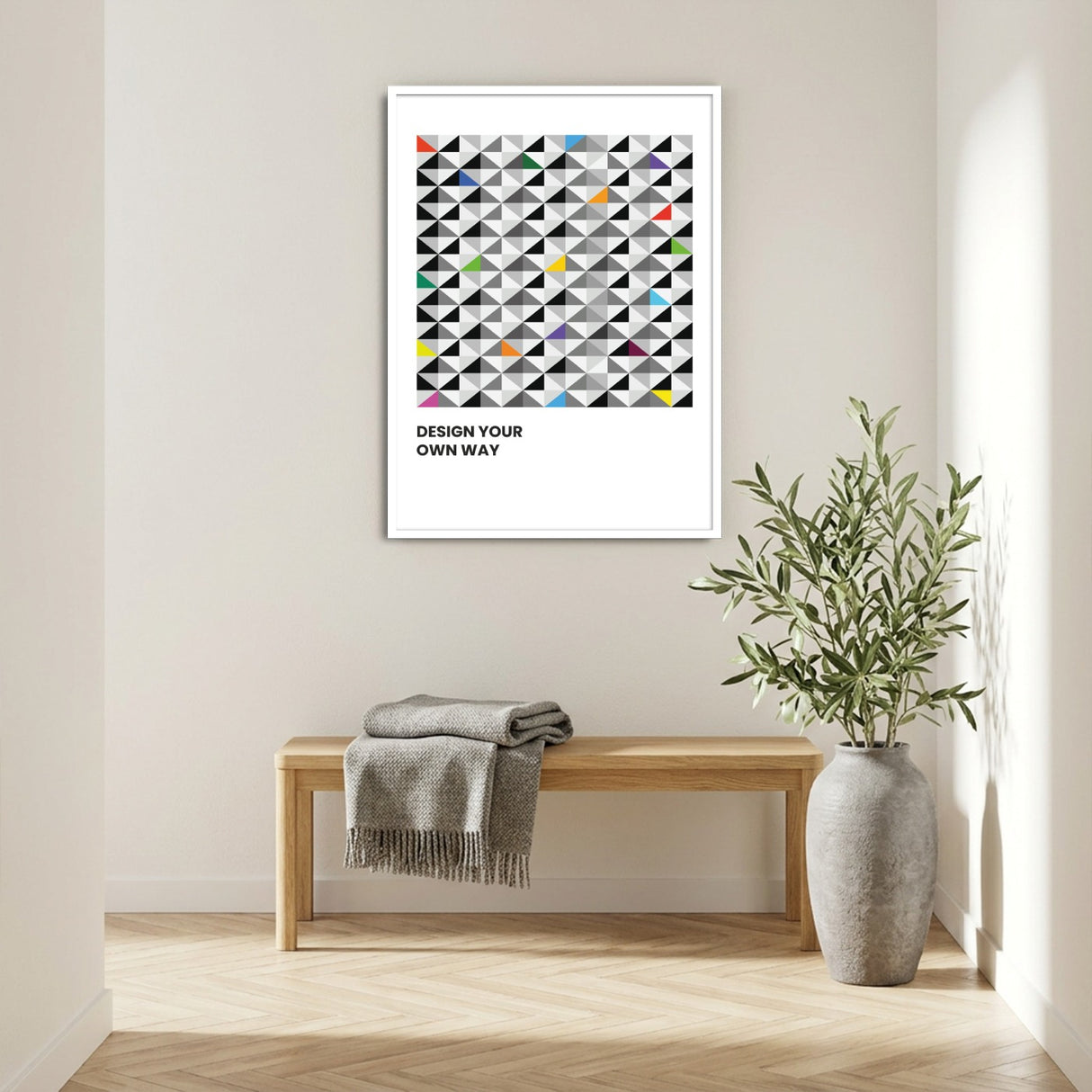 Design your own way - Poster