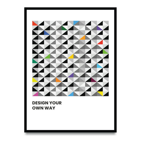 Design your own way - Poster