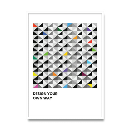 Design your own way - Poster