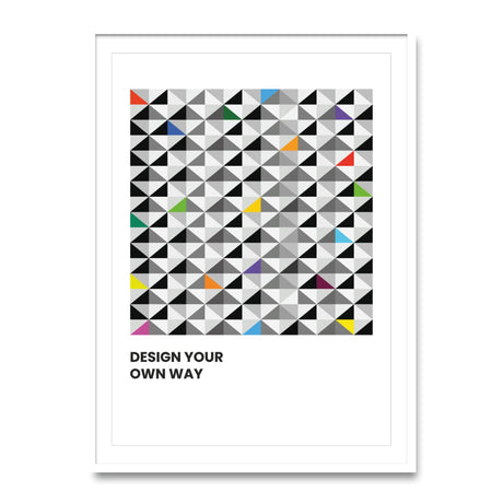 Design your own way - Poster