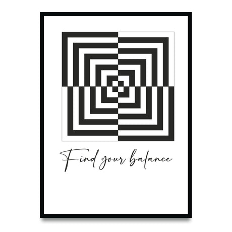 Find your balance - Poster