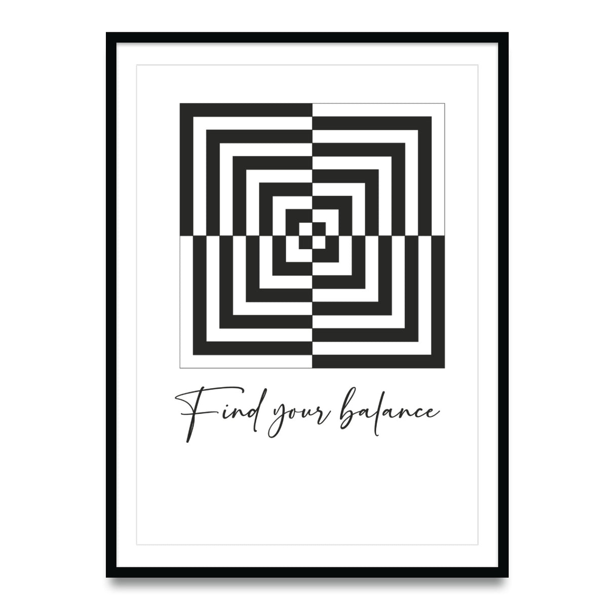 Find your balance - Poster