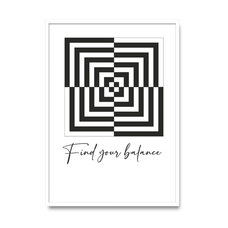 Find your balance - Poster