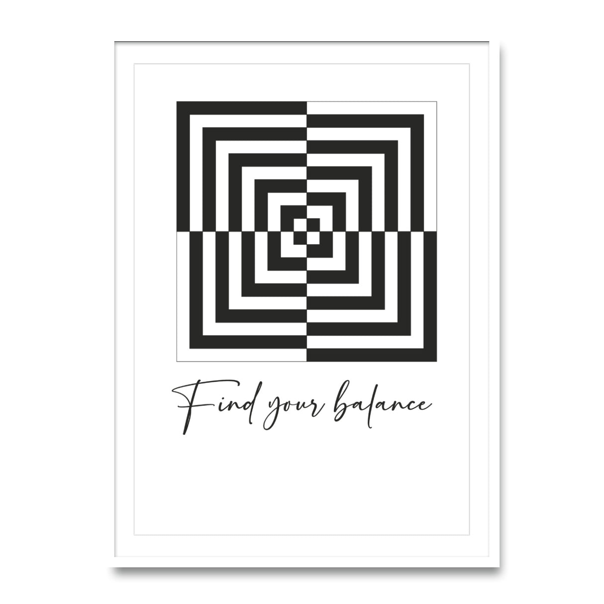 Find your balance - Poster