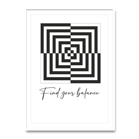 Find your balance - Poster