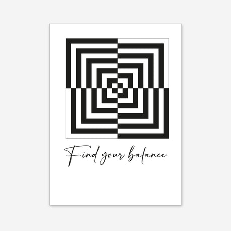 Find your balance - Poster