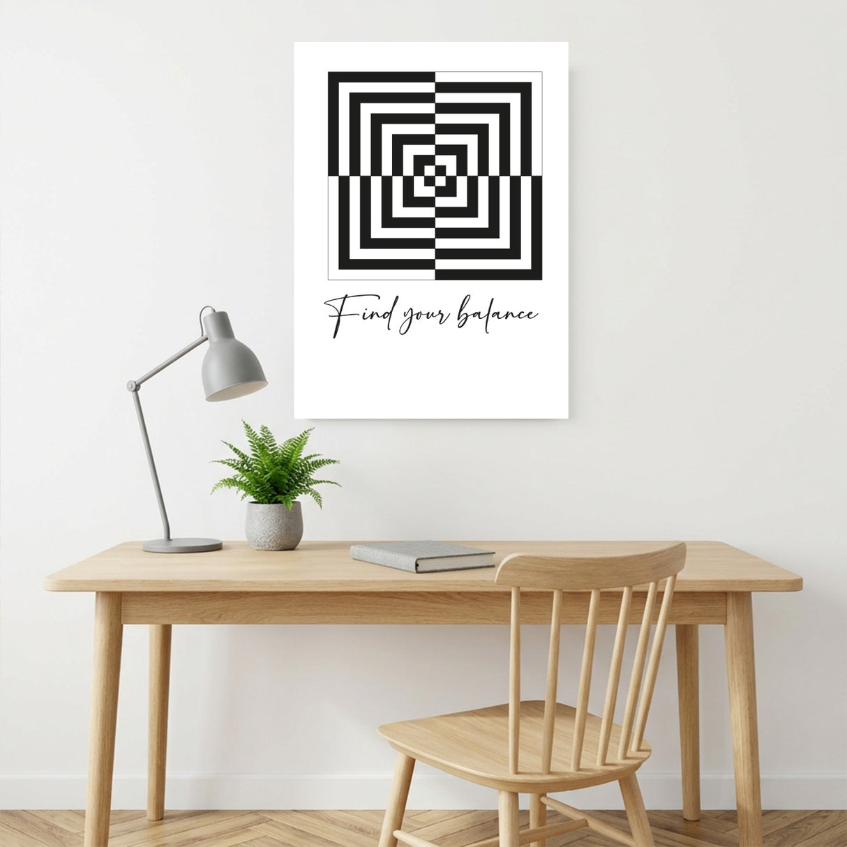 Find your balance - Poster