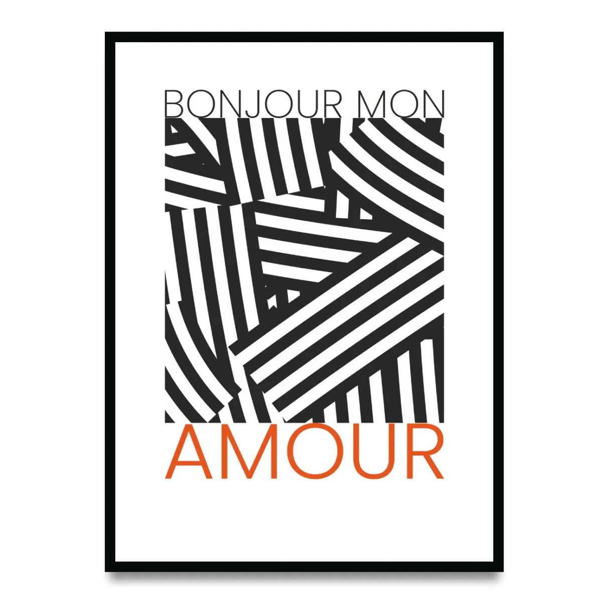 Bonjour mon amour - Poster