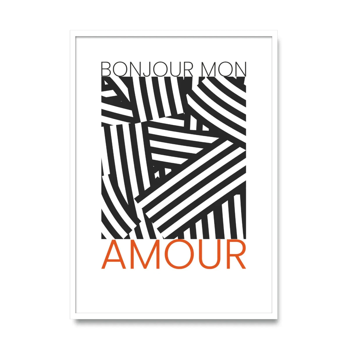 Bonjour mon amour - Poster