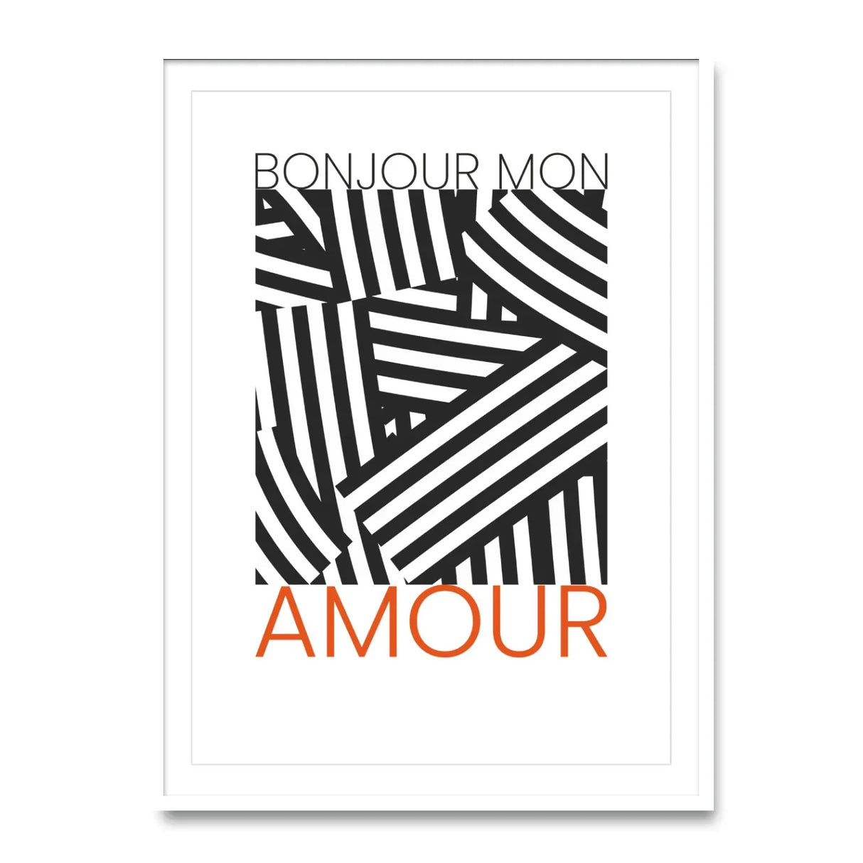Bonjour mon amour - Poster