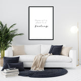 Home isn't a place – Poster