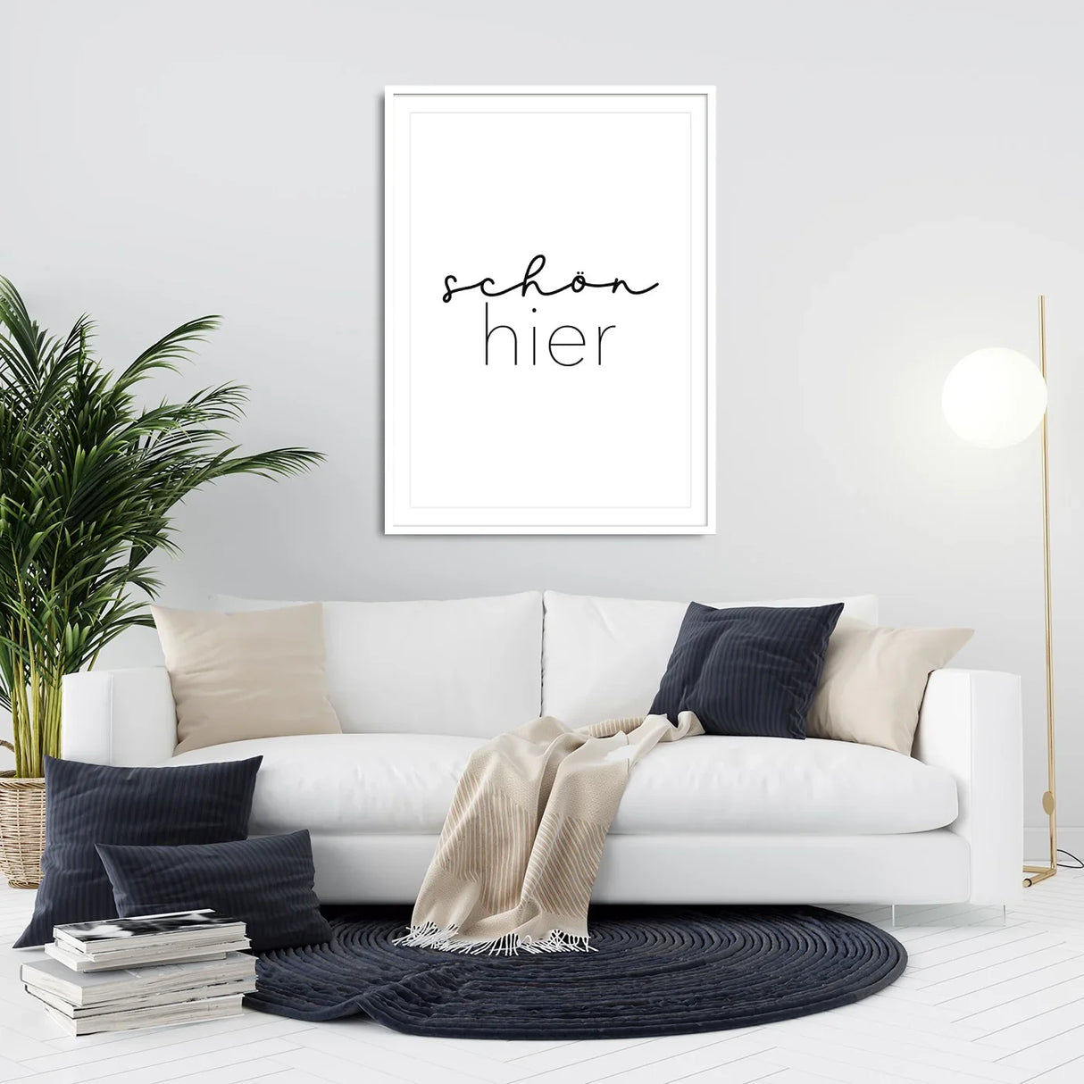 Schön hier – Poster