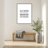 Alle sagten das geht nicht – Poster