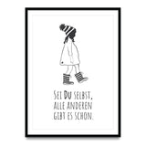 Sei du selbst, alle anderen gibt es schon – Poster