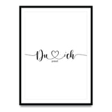 Du, ich, passt - Poster