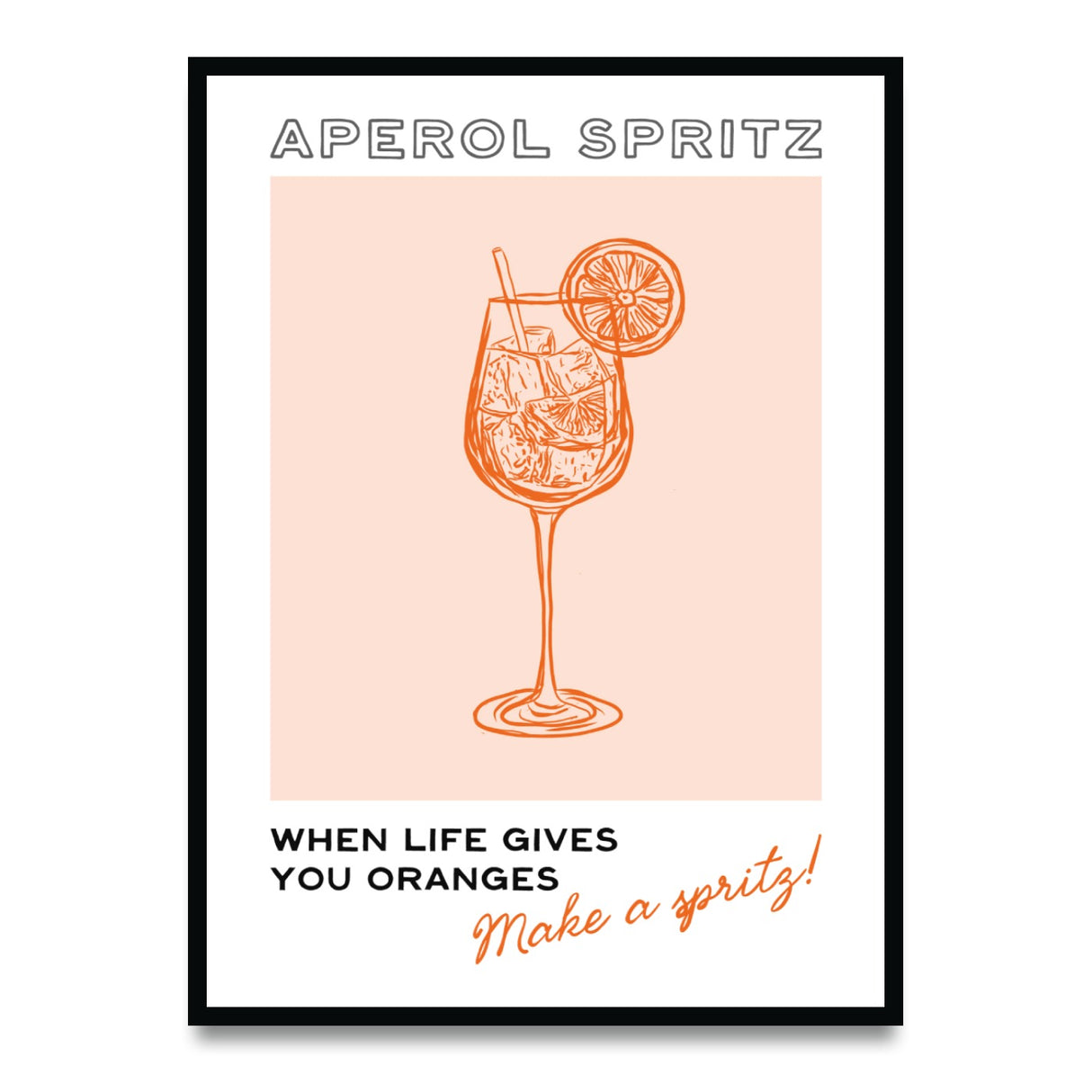 Aperol Spritz- Poster