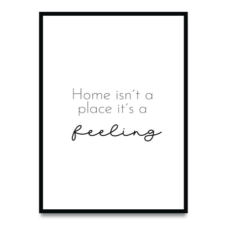 Home isn't a place – Poster