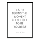 Coco Chanel – Poster