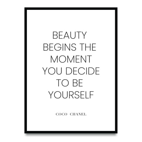 Coco Chanel – Poster