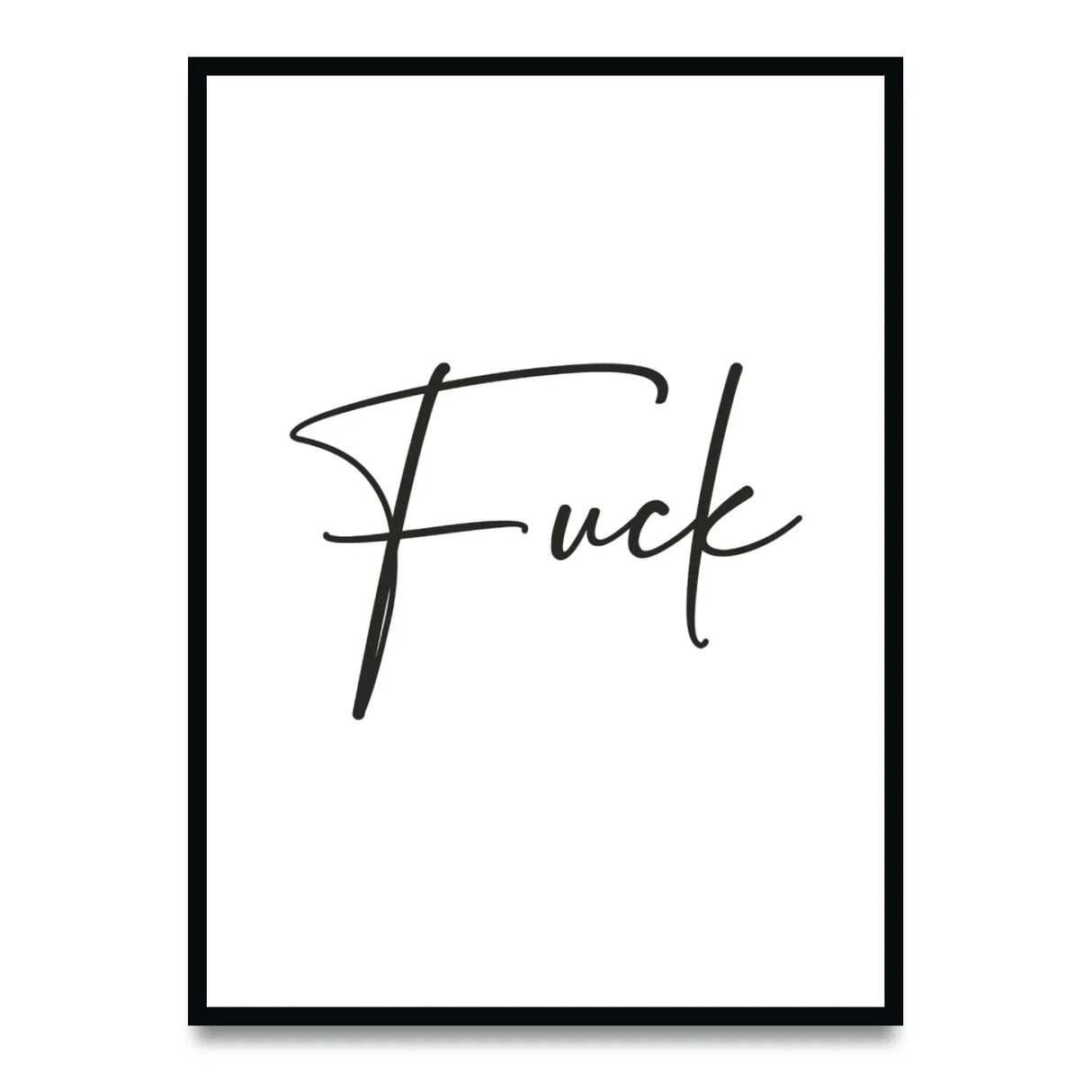 Fuck – Poster