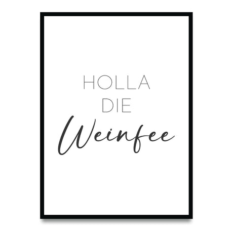 Holla die Weinfee – Poster