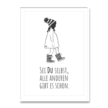 Sei du selbst, alle anderen gibt es schon – Poster