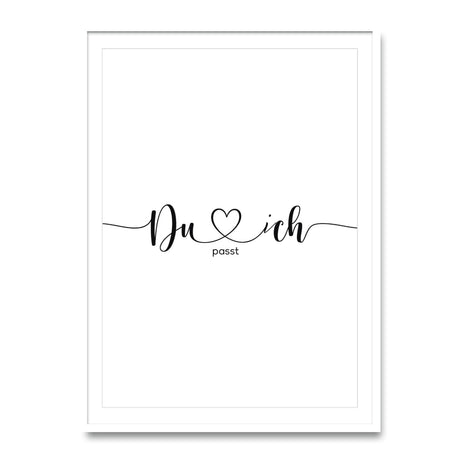 Du, ich, passt - Poster