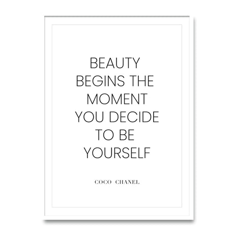Coco Chanel – Poster