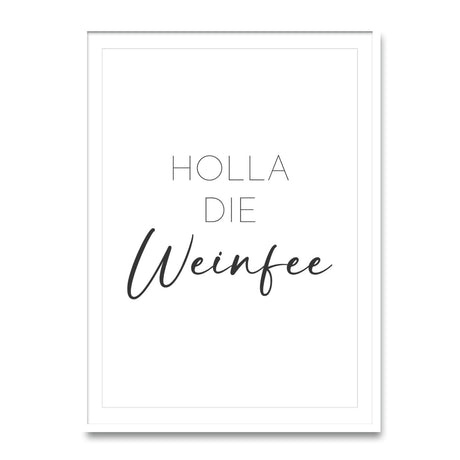 Holla die Weinfee – Poster