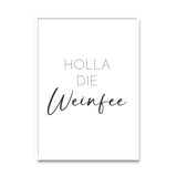 Holla die Weinfee – Poster