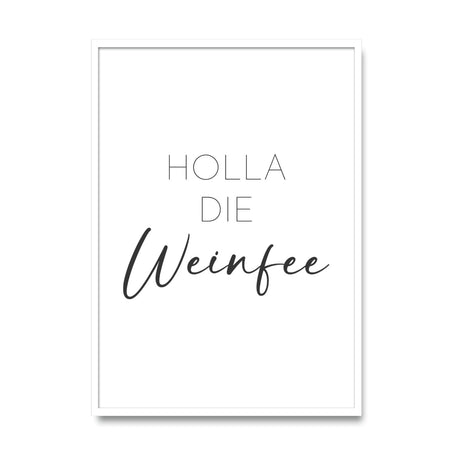 Holla die Weinfee – Poster