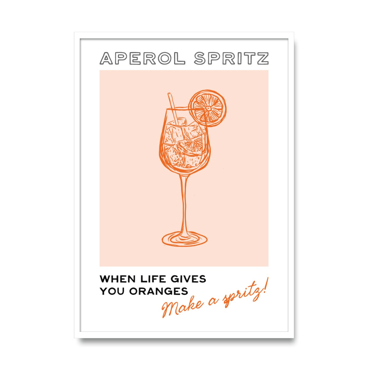 Aperol Spritz- Poster