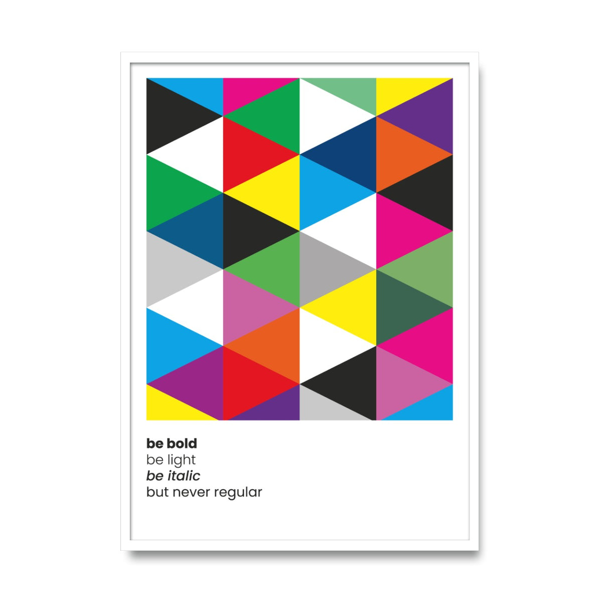 Never Regular - Poster