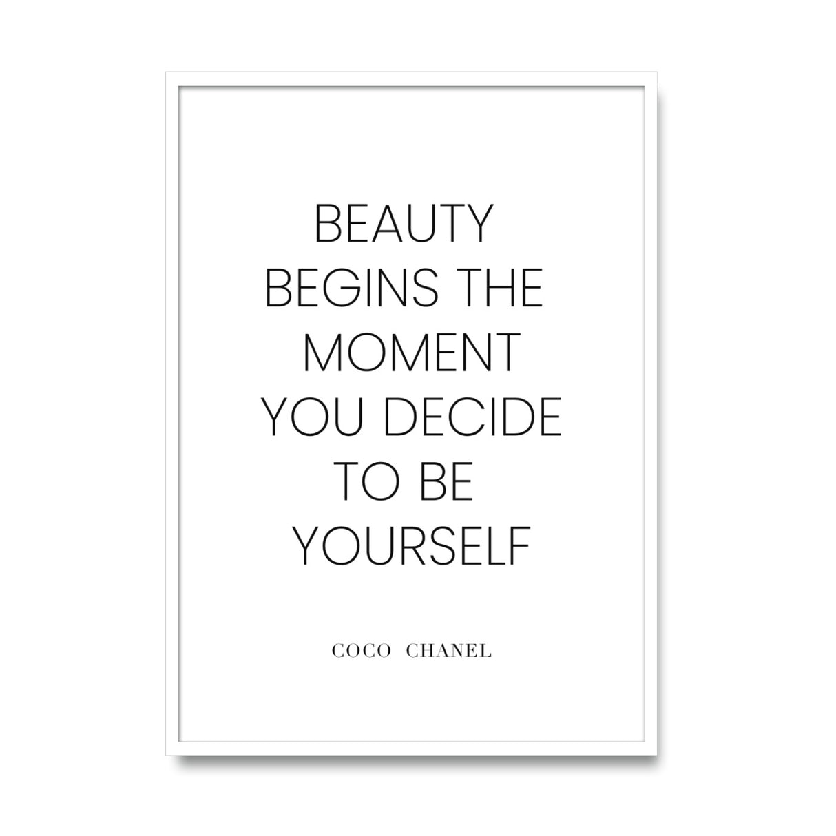 Coco Chanel – Poster