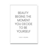 Coco Chanel – Poster