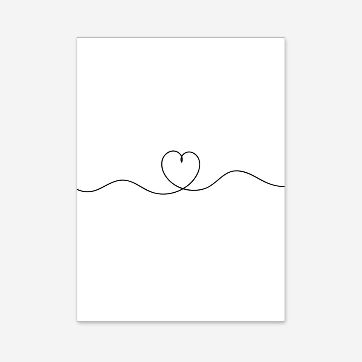 Herz- Poster