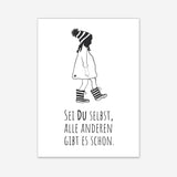 Sei du selbst, alle anderen gibt es schon – Poster