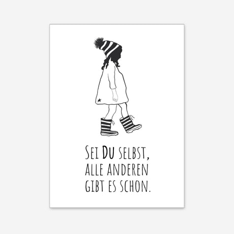 Sei du selbst, alle anderen gibt es schon – Poster