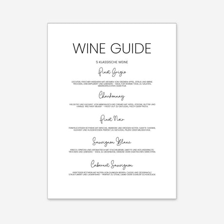 Weinguide – Poster