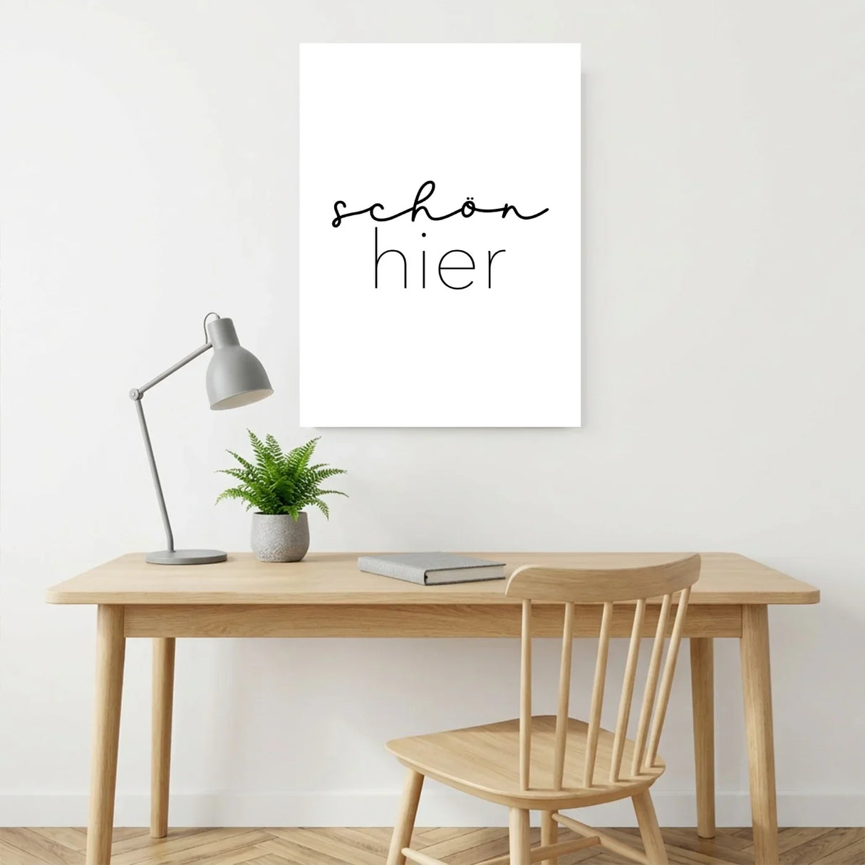Schön hier – Poster