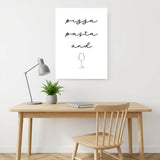 Pizza Pasta and Vino – Poster