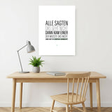 Alle sagten das geht nicht – Poster