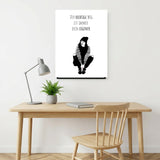 Der richtige Weg ist immer dein eigener Poster kaufen | Ulrike Wathling