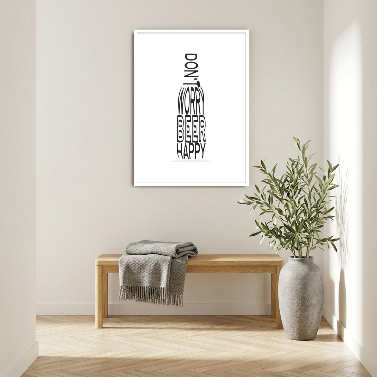 Don't worry beer happy - Poster